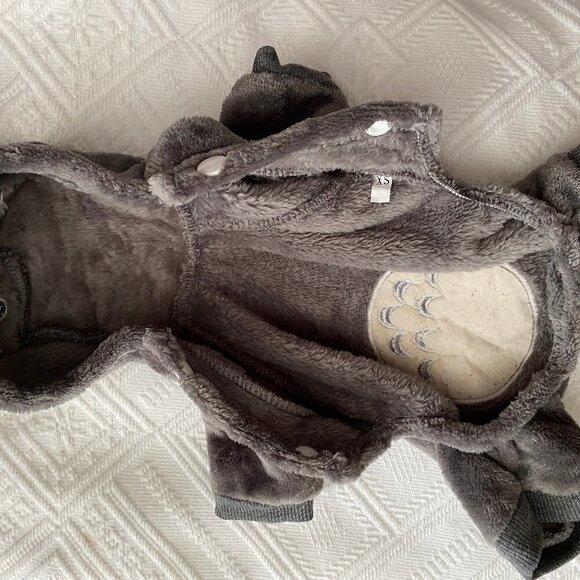 Pet Gray Fleece Warm Animal Hoodie - Picture 6 of 9